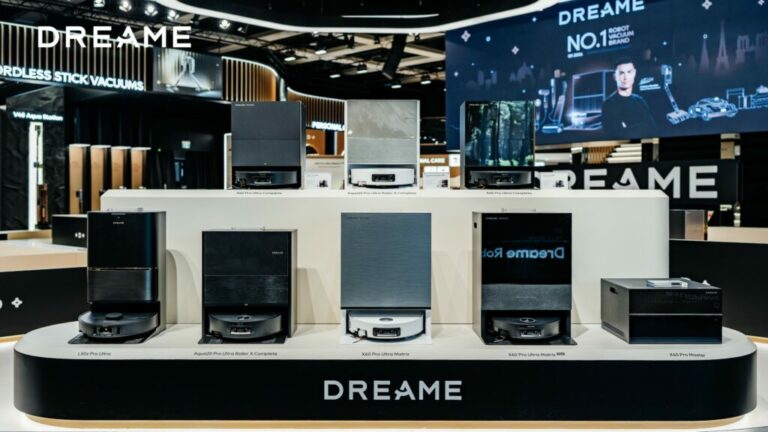 Dreame показа на IFA 2026 роботи с 42 000 Pa, преодоляване на 10 см прагове, почистване с пара до 200°C и нови технологии за дома.