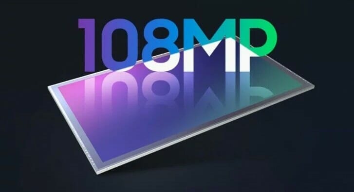 108 MP camera sensor Samsung
