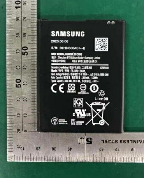 SM-A013F Galaxy A01e Samsun removable battery сменяема батерия