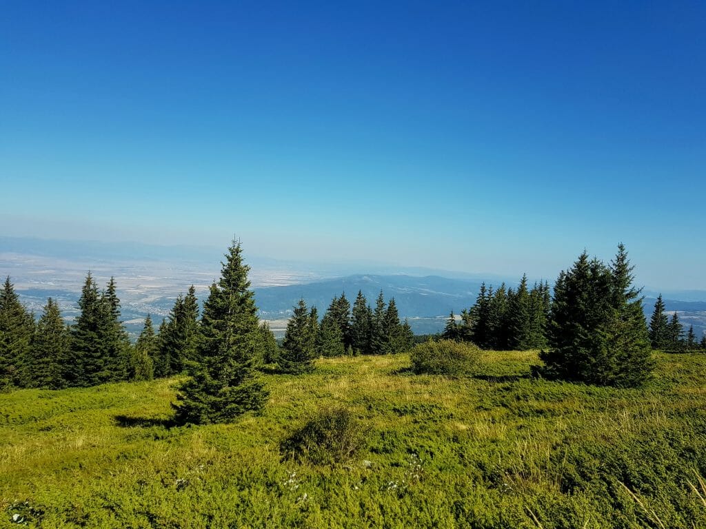 Витоша гледка към София