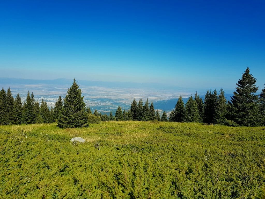 Витоша гледка към София