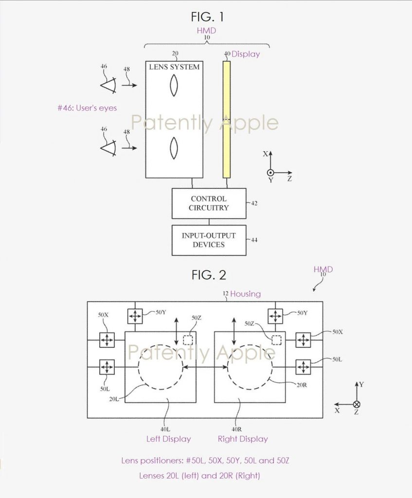 Apple Glass патент patent vision correction корекция на зрението лещи lens