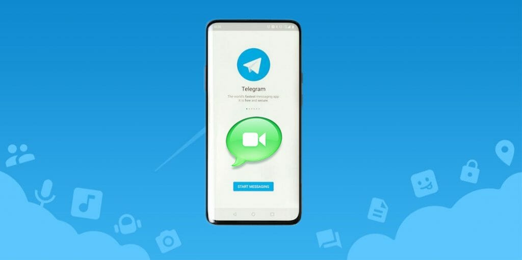 telegram video call разговори