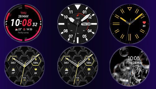 Samsung Galaxy Watch 3 watchfaces циферблати