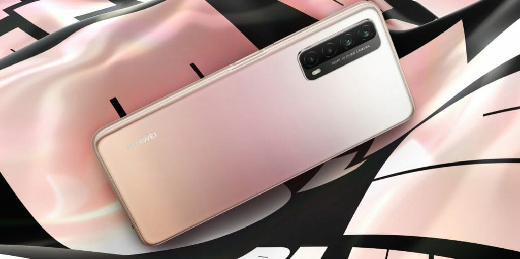 Huawei P Smart 2021 в цвят Blush Gold