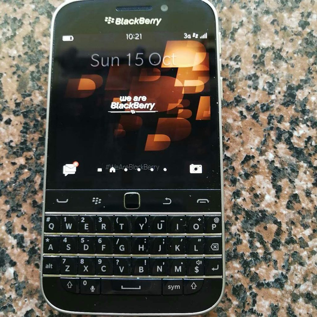 BlackBerry Classic от колекцията на Георги Стефанов