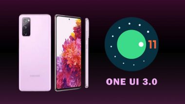 Samsung Galaxy S20 Android 11 One UI 3.0