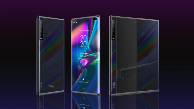 TCL Rollable phone