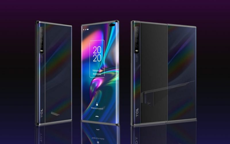 TCL Rollable phone