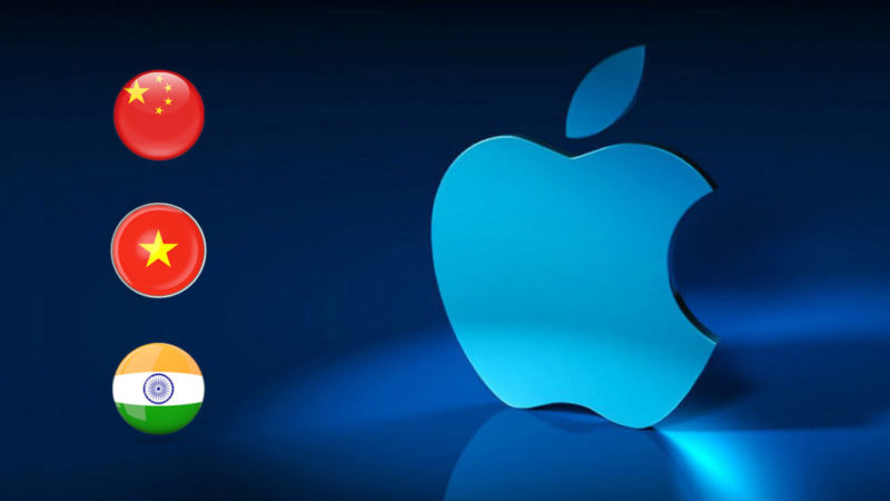 apple местят производството на iPhone ipad и homepod mini извън китай към индия и виетнам