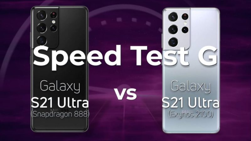 Exynos 2100 vs Snapdragon 888 galaxy s21 ultra