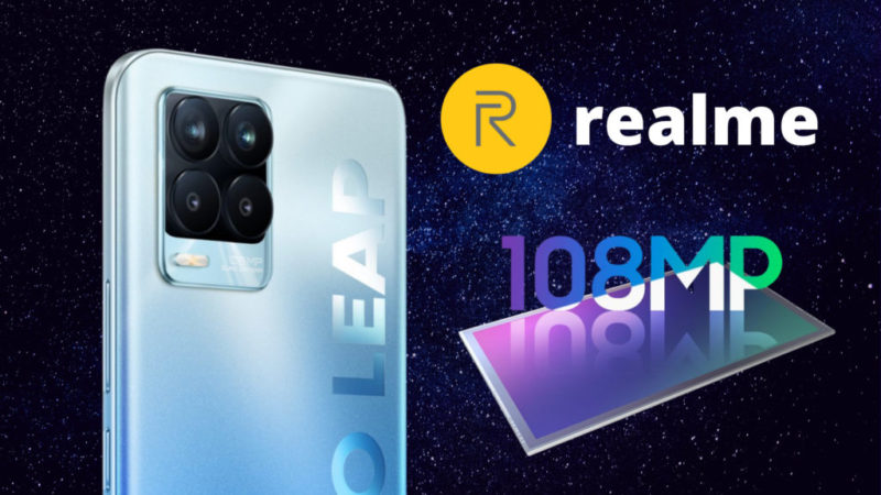 Realme 8 Pro - 108 MP Samsung ISOCELL HM2