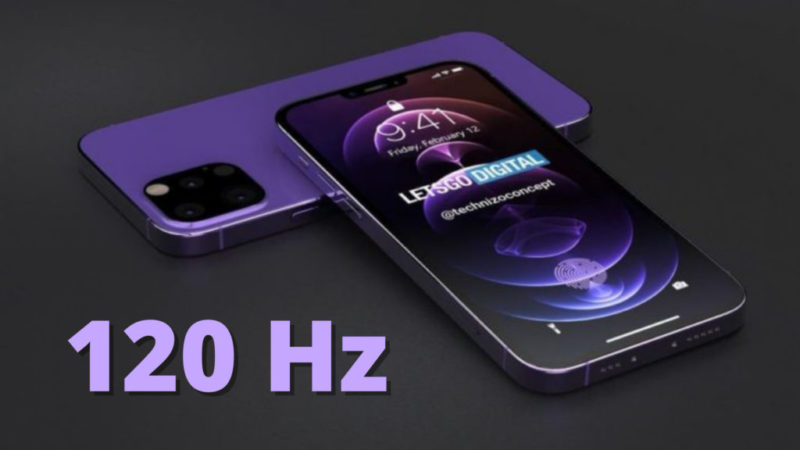 iPhone 13 120 Hz