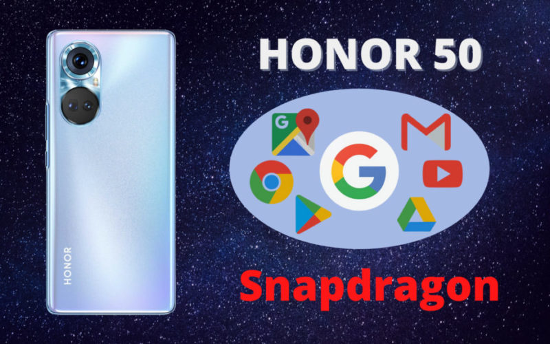 Телефоните от серията Honor 50 ще се задвижват от чипсети Snapdragon на Qualcomm и ще бъдат с услугите на Google.