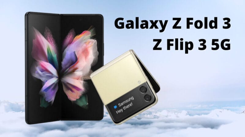 рендери на Galaxy Z Fold 3 Z Flip 3 5G