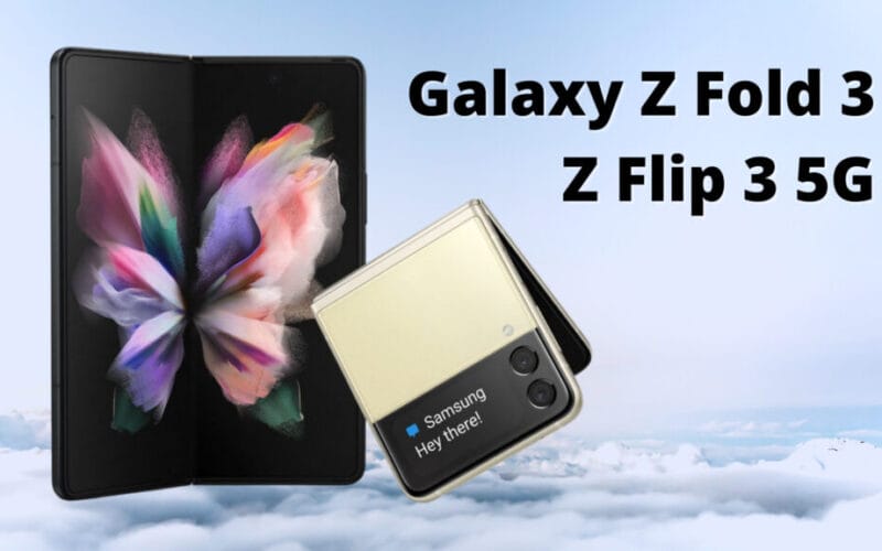 рендери на Galaxy Z Fold 3 Z Flip 3 5G