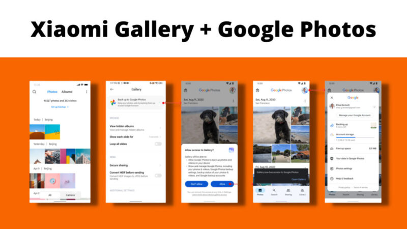 Xiaomi обявиха интеграция между Google Photos и галерията в MIUI
