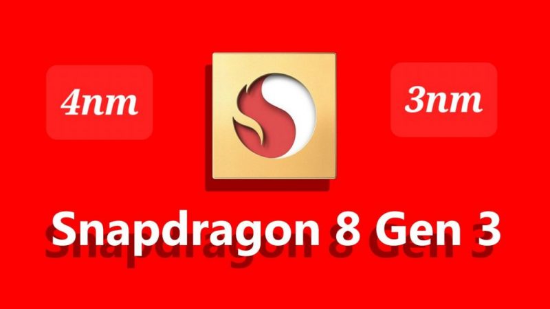 Snapdragon 8 Gen 3 -3 mm 4 mm