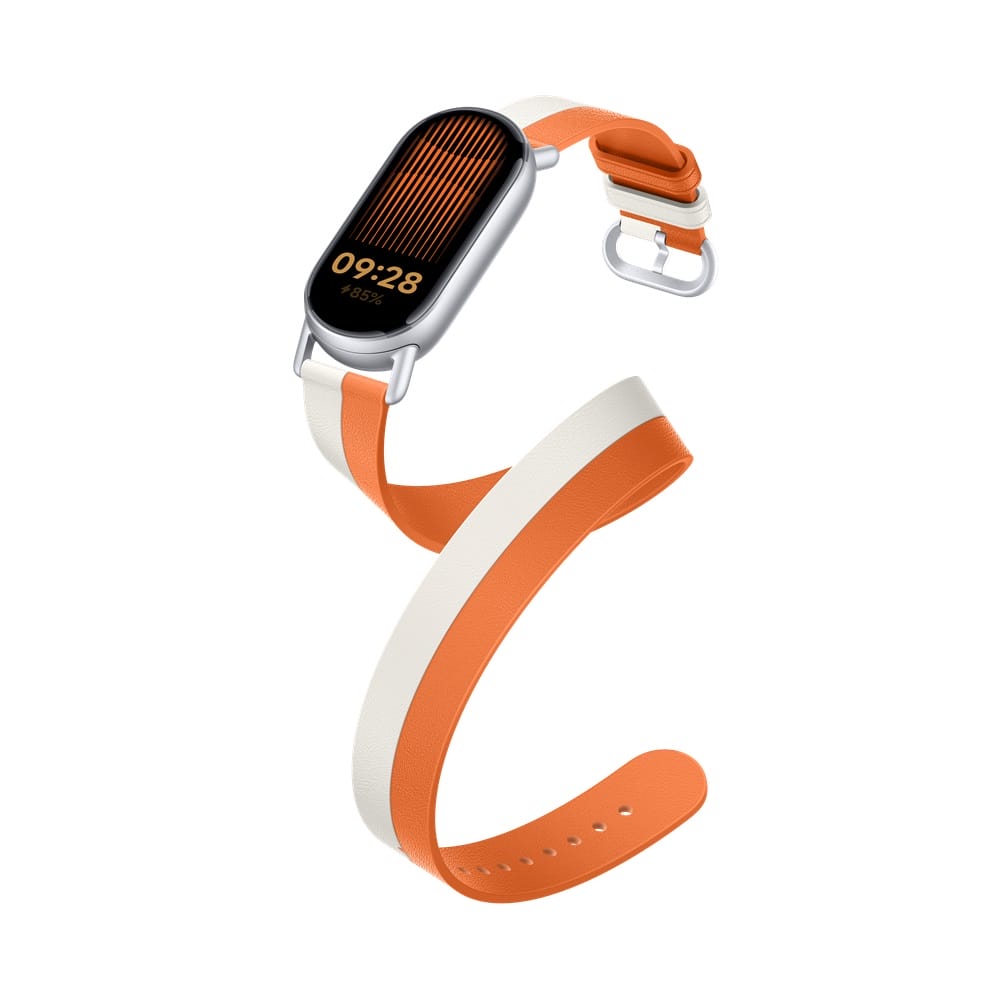 Xiaomi Smart Band 9 - оранжево и бяло