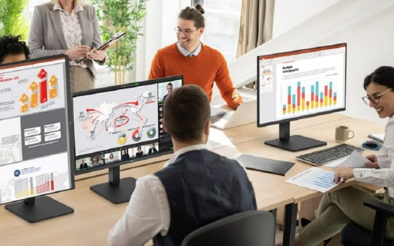 Как ⁉️ да работите пред монитор по-здравословно ✅ и безопасно 3️⃣+1 практични съвета от LG ??