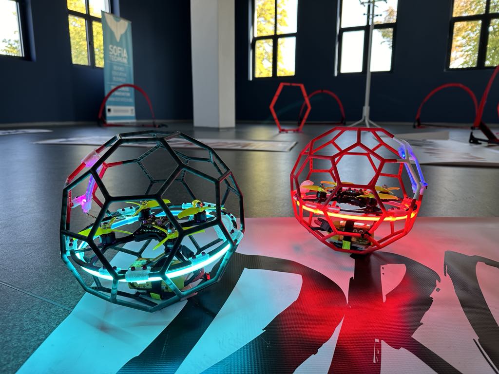 Дрон топките, с които се играе Дрон Футбол