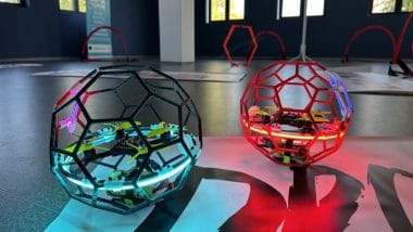 Новият спорт - ДРОН ФУТБОЛ (droneball) ще направи своя дебют в България в рамките на тазгодишното Интер Дрон Експо 2024 от 1 до 4 октомври в Интер Експо Център в София.