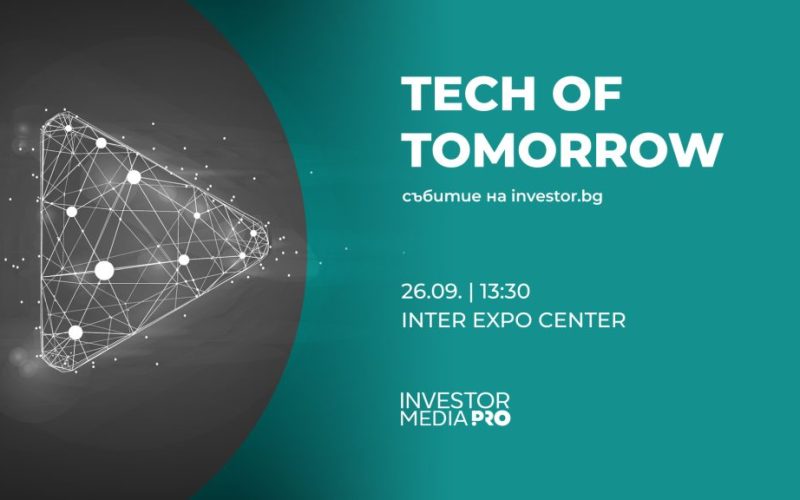 Tech of Tomorrow стартира с ексклузивен блиц разговор с Мартин Гисвайн! Технологични лидери ще мотивират за промяна в 4 панела: умните решения за града, автоиндустрията, изкуствения интелект и киберсигурността. Вижте кои са те, каква е програмата и как да се регистрирате за безплатно участие в публикацията