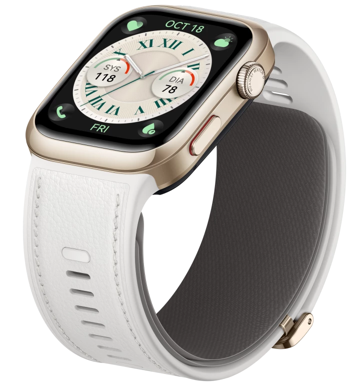 HUAWEI WATCH D2 в черно, вижда се и въздушната възглавница в каишката