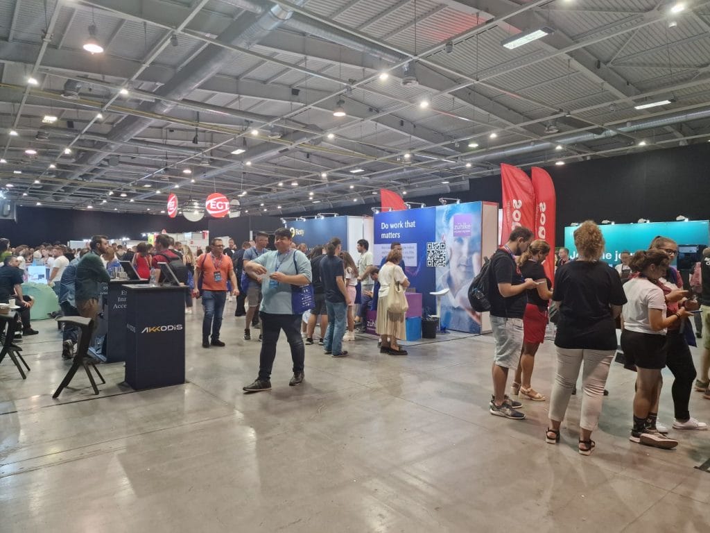 Изглед от експо зоната рано сутринта на 22 август 2024 г., All in One 2024