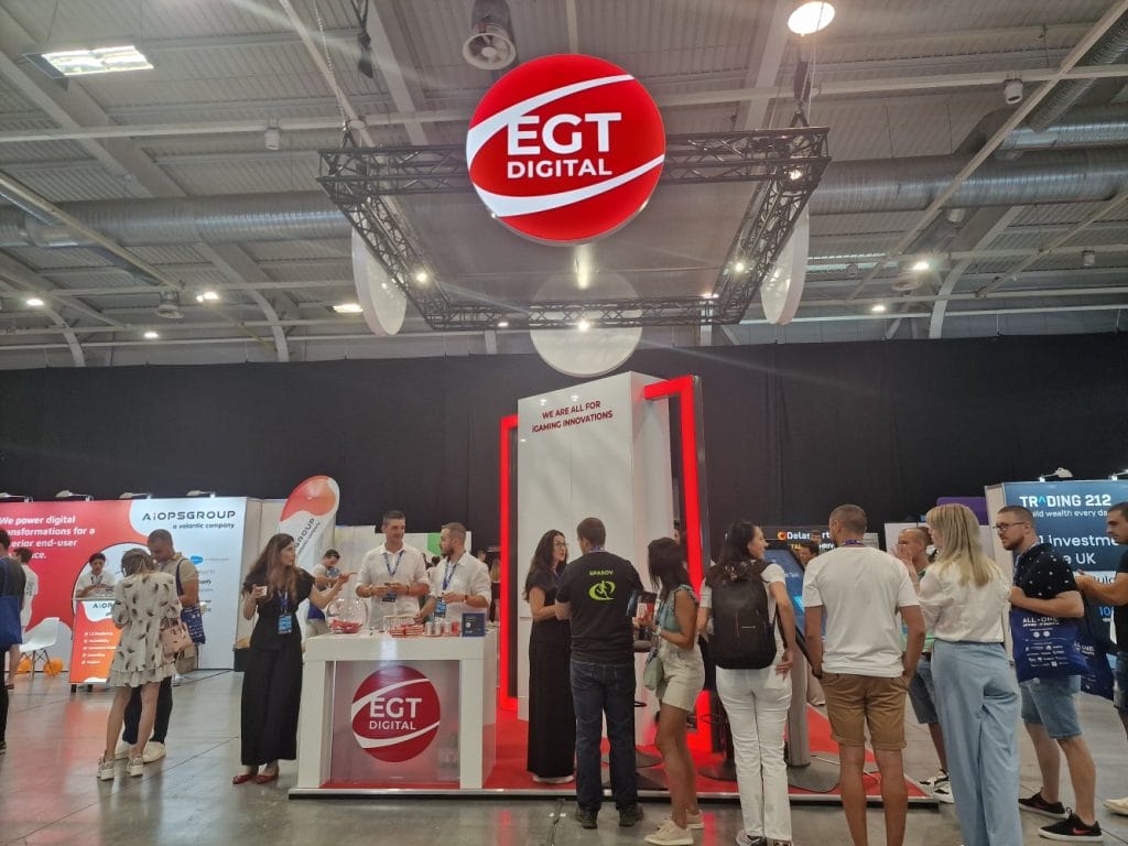 Щанда на EGT Digital и Euro Games Technology Ltd, 22 август 2024, All in One 2024