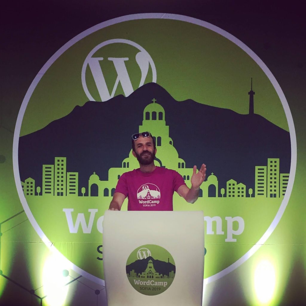 Стефан Велев на WordCamp Sofia 2019