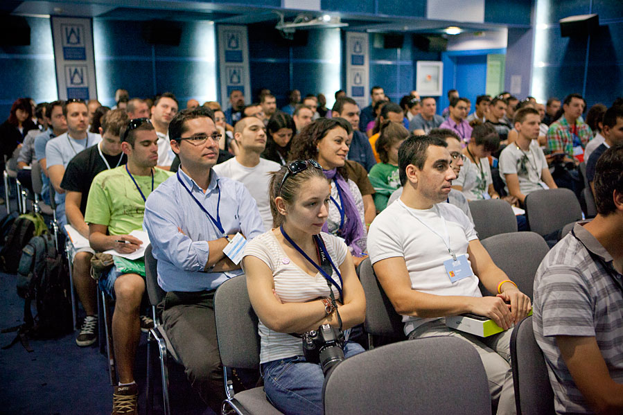 Кадри от WordCamp Sofia 2011 - залата
