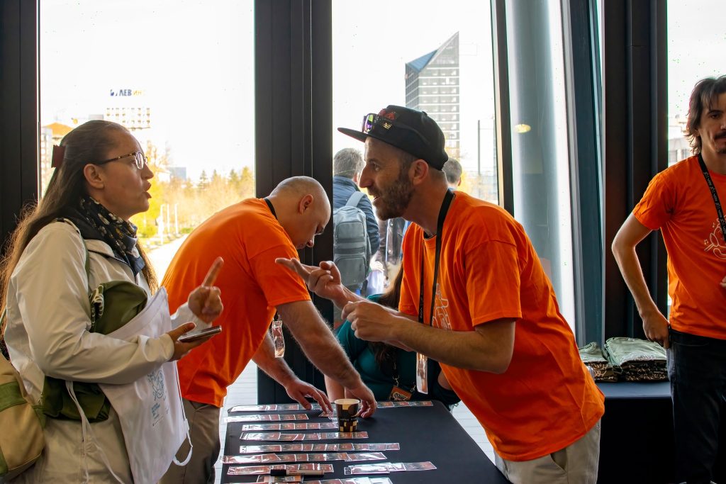 Кадър от WordCamp Sofia 2024