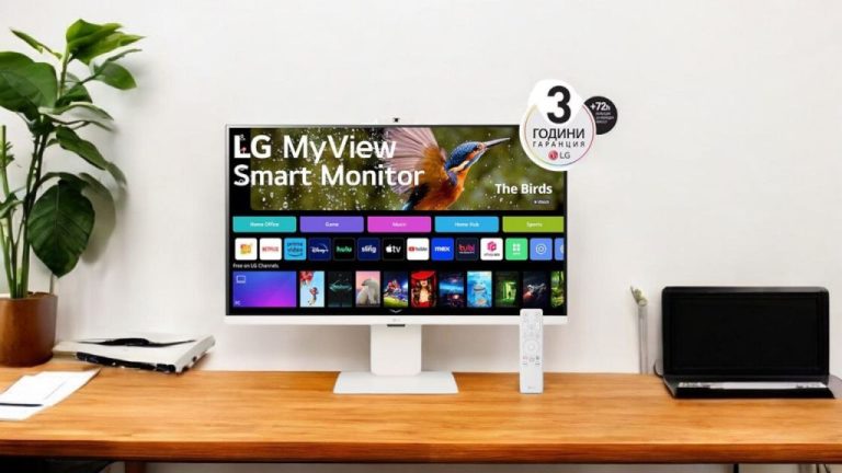 32-инчов LG MyView Smart Monitor: революция в свързаността и качеството на изображението за работа и забавление