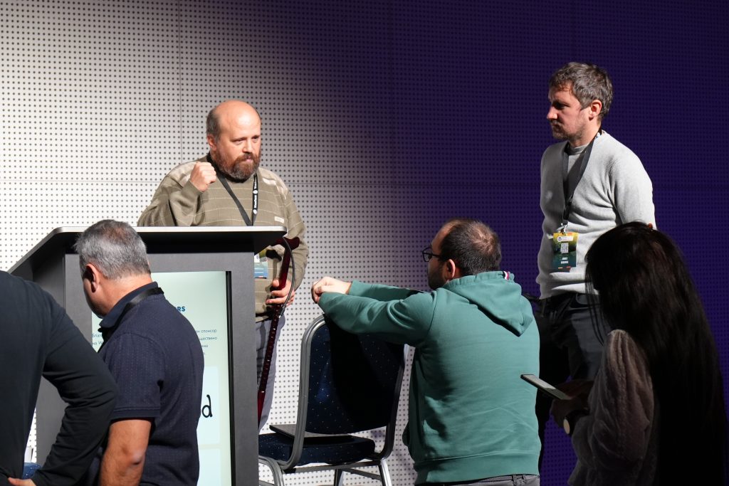 Петър Николов at WordCamp Sofia 2024