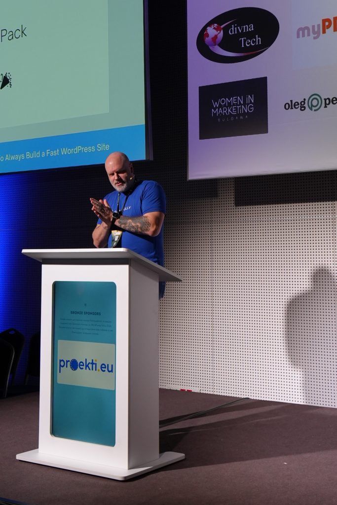 Remkus de Vries How To Always Build a Fast WordPress Site at wordCamp Sofia 2024.JPG