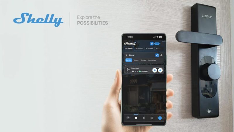 LOQED Touch Smart Lock вече е част от екосистемата на Shelly! ?? Интелигентната брава предлага 100% безключов достъп, дистанционно управление и автоматизирани сценарии, осигурявайки повече сигурност и удобство за твоя умен дом.