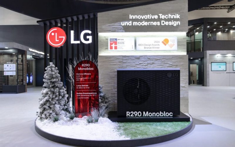 LG представи иновативни решения за отопление и климатизация на ISH 2025! ?? Сред тях – Therma V R290 Monobloc, осигуряваща висока енергийна ефективност и намалени въглеродни емисии, както и интелигентни VRF и BECON Cloud системи за оптимизирано управление на енергията. ⚡? Открийте как LG формира бъдещето на отоплението!