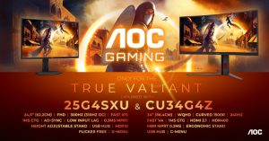AGON by AOC представя два нови гейминг монитора с честота до 310 Hz – върхова производителност за eSports на достъпна цена.