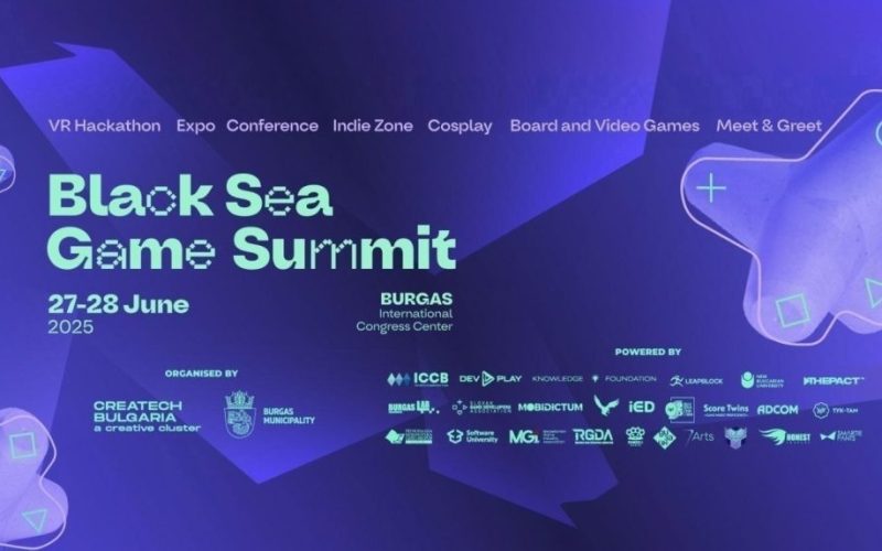 Бургас става столица на гейминга! Конференция, изложение, косплей и концерт с музика от игри на Black Sea Game Summit – 27-28 юни 2025.