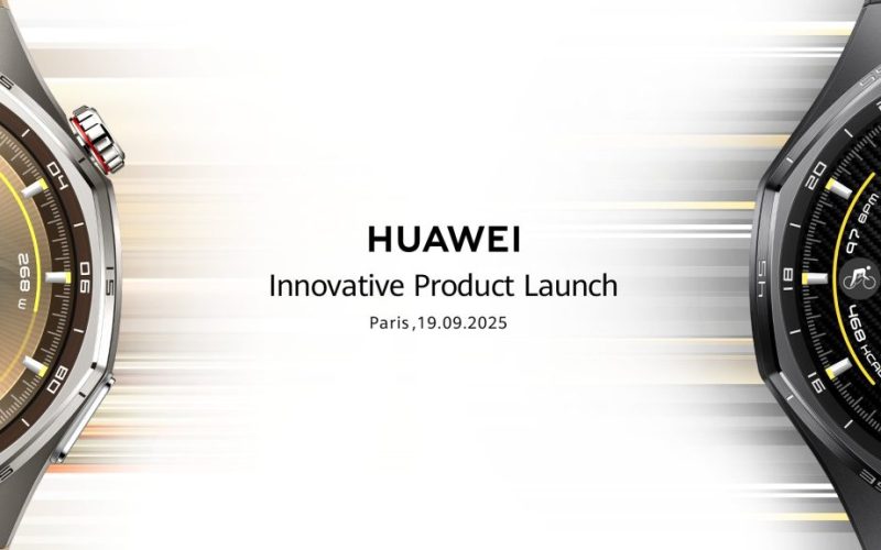 Huawei представя новата серия HUAWEI WATCH GT 6 на 19 септември в Париж – с революционни функции за спорт и здраве, иновативни таблети и премиум смарт устройства.