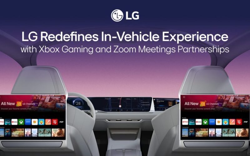 LG представи на IAA 2025 в Мюнхен платформата Automotive Content Platform, която интегрира Xbox Gaming и Zoom Meetings, превръщайки автомобила в „дом на колела“.