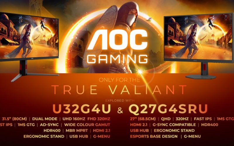 AGON by AOC представя два нови монитора с честота 320 Hz – Q27G4SRU и U32G4U, съчетаващи скорост, гъвкавост и прецизност за модерния геймър.