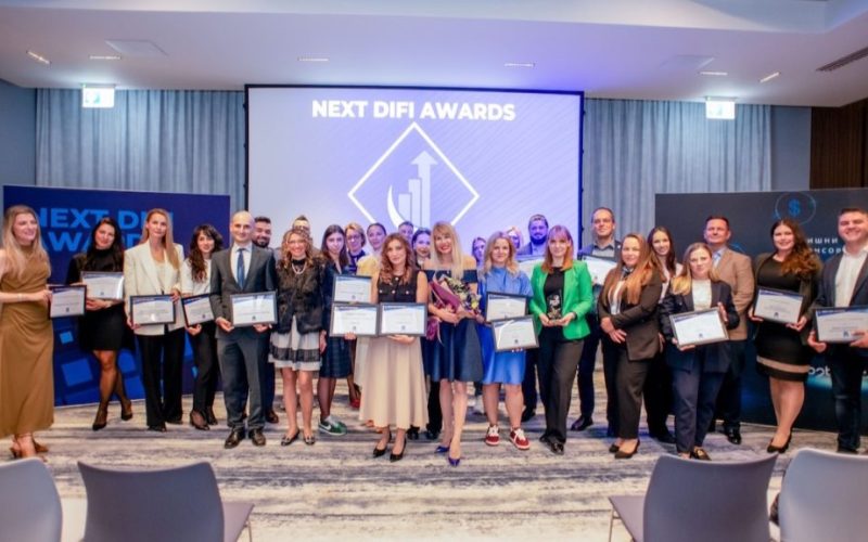 NEXT DIFI AWARDS 2025 отличи лидерите във финансовите и финтех иновации в България. Банка ДСК и Tavex спечелиха големите награди, а Evrotrust, Iuvo и Пощенска банка бяха сред отличените компании.