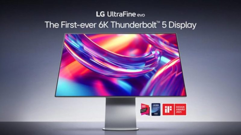 LG представи първия в света 6K монитор с Thunderbolt™ 5 – UltraFine evo 6K, създаден за професионални създатели, дизайнери и видео редактори.