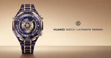 HUAWEI WATCH ULTIMATE DESIGN Royal Gold Edition съчетава 18-каратово злато, лилава керамика и авангардни технологии в ново ниво на луксозен смартчасовник.