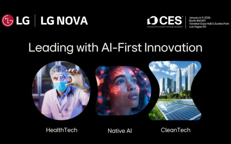 LG NOVA представи на CES 2026 AI инициативи за здраве, енергия и МСП – с портфолио компании и стартъп партньори с реални приложения.