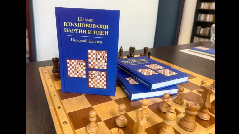 Нова книга на Николай Велчев показва как стратегическото мислене и анализът водят до силни решения – в шахмата и отвъд дъската.