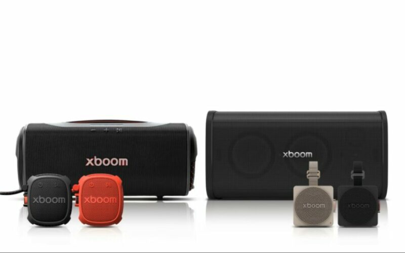 LG и will.i.am разширяват xboom на CES 2026 с AI персонализация: 4 нови тонколони (Stage 501, Blast, Mini, Rock), FYI.RAiDiO, AI Sound/Lighting и по-дълъг живот на батерията.