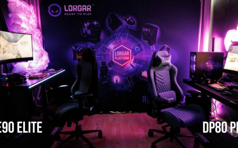 LORGAR представя Desk PRO 80 и Desk ELITE 90 – иновативни бюра за гейминг и работа с ергономичен дизайн, RGB осветление и интелигентни технологии.